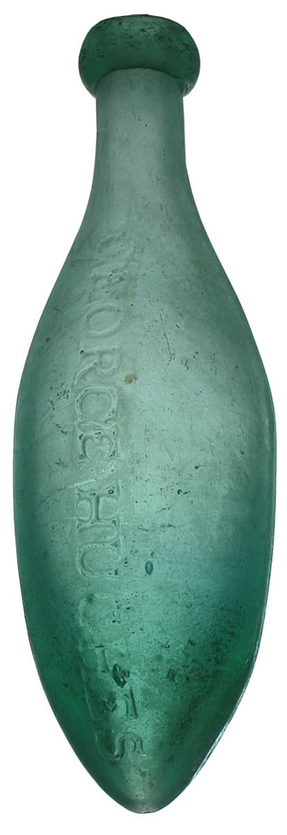 George Hughes Melbourne Antique Torpedo Bottle