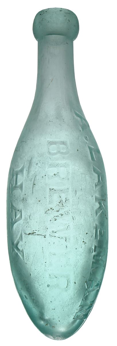 Lakeman Brewer Hay Antique Torpedo Bottle
