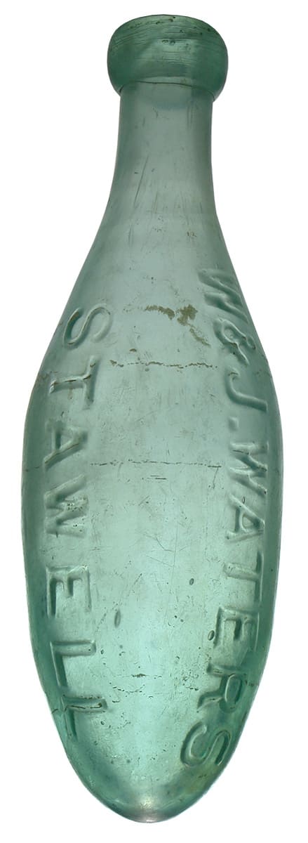 Waters Stawell Antique Torpedo Bottle