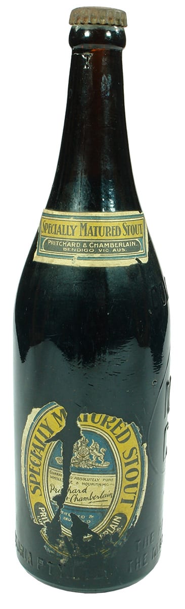 Pritchard Chamberlain Labelled MBCV Beer Bottle
