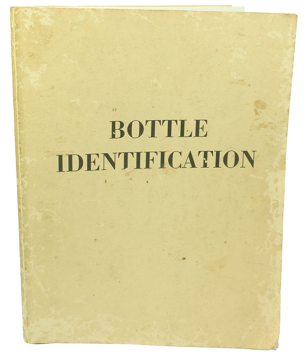 Putnam Bottle Identification Book