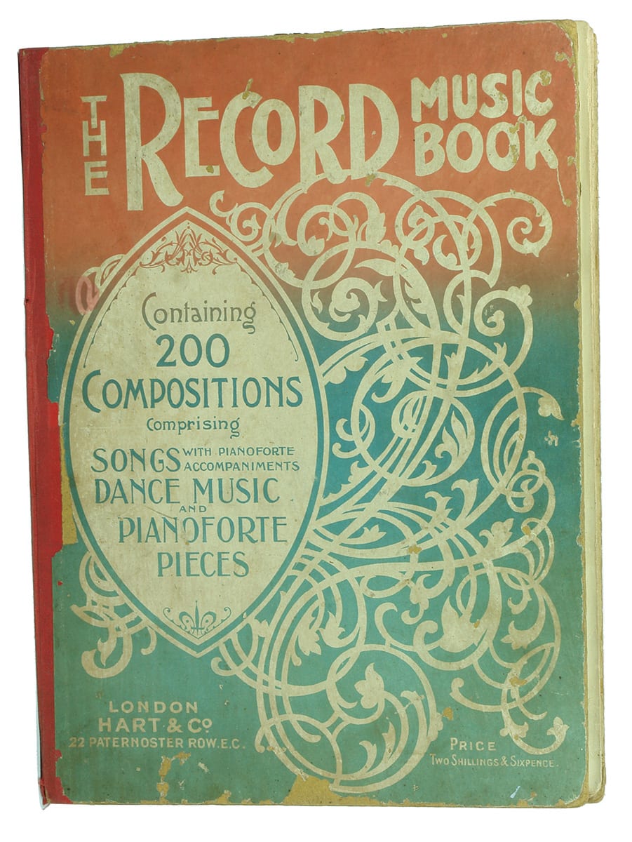 Record Music Book