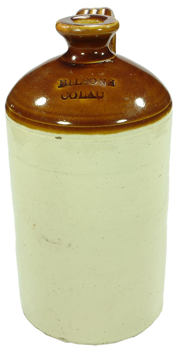 Bilsons Colac Stoneware Old Demijohn