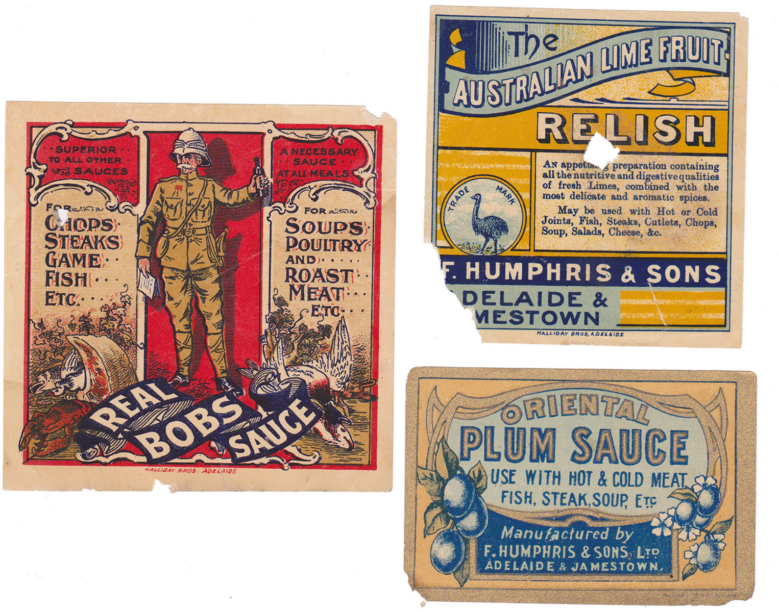 Old Antique Labels