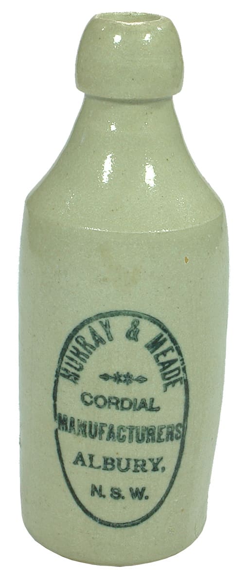 Murray Meade Cordial Manufacturers Albury Ginger Beer