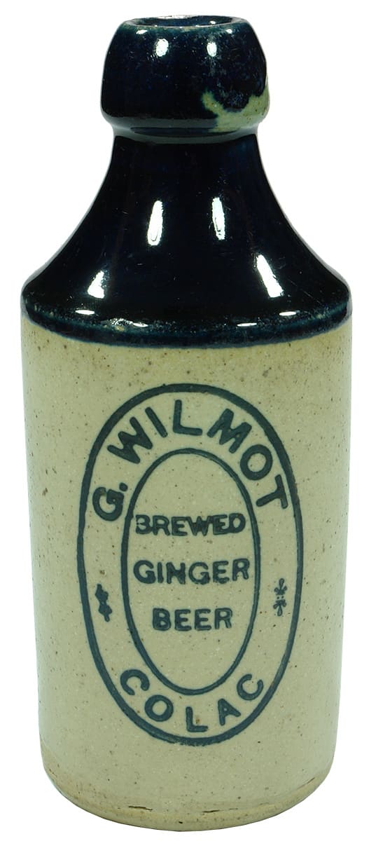 Wilmot Brewed Ginger Beer Colac Hoffman Bottle