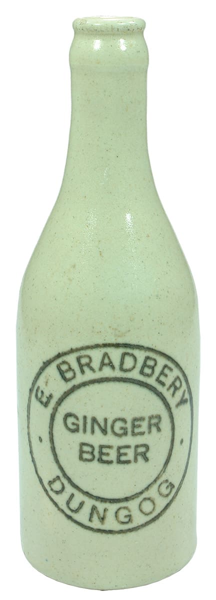 Bradbery Dungog Stoneware Ginger Beer Bottle