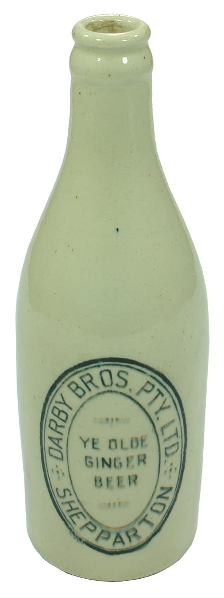 Darby Bros Shepparton Govancroft Pottery Ginger Beer