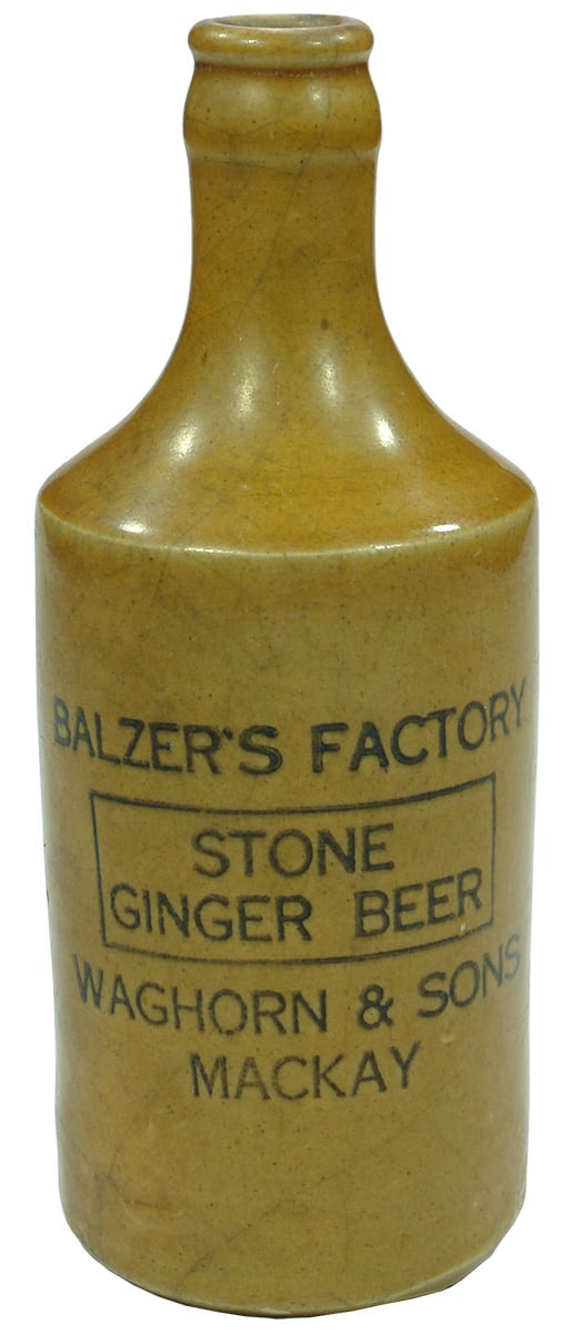 Balzer Factory Waghorn Stone Ginger Beer Bottle