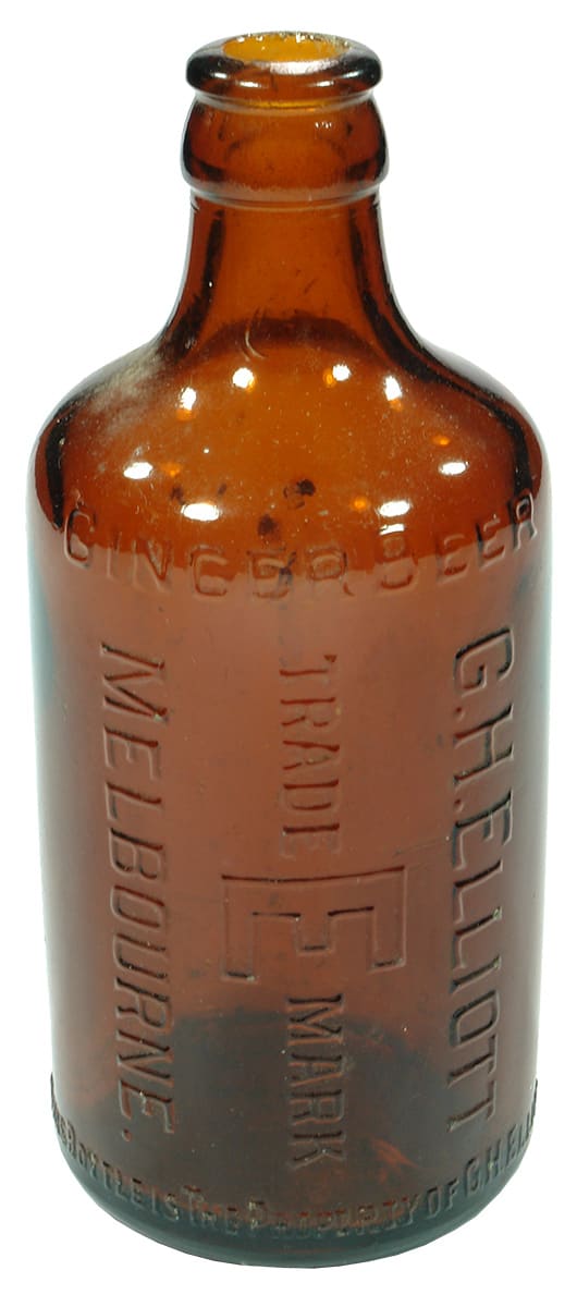 Elliott Melbourne Brown Glass Bottle