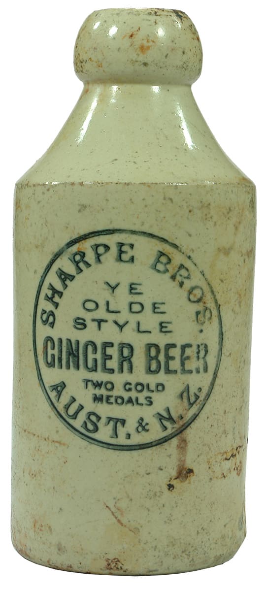 Sharpe Bros Ye Olde Style Ginger Beer Bottle