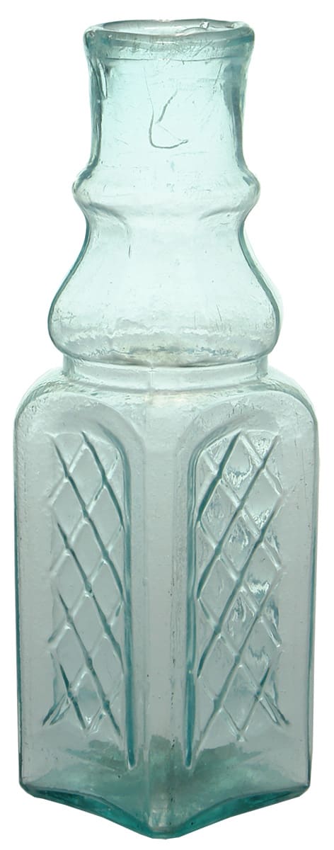 Pickle Honey Antique Glass Bottle