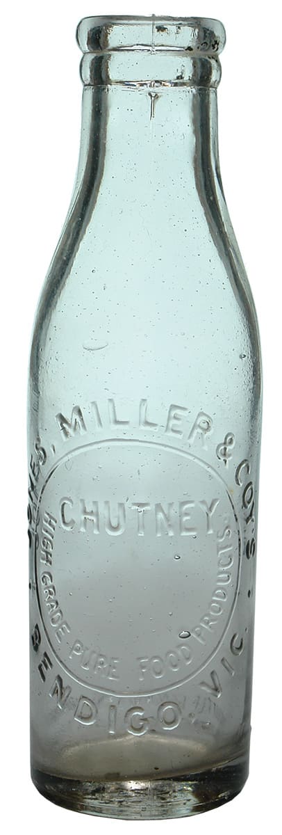 Jones Miller Bendigo chutney Bottle