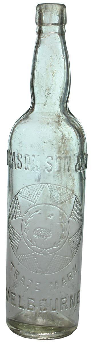 Dyason Melbourne Emu Cordial Bottle