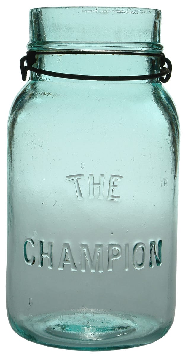 The Champion Fruit Preserves Jar