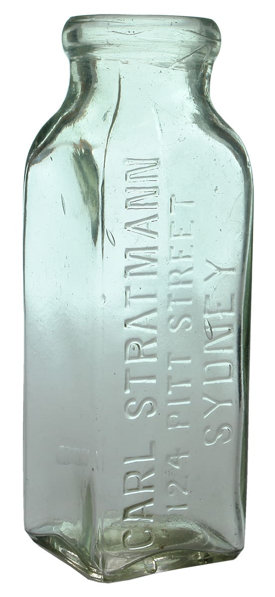 Carl Stratman Pitt Street Sydney Glass Jar