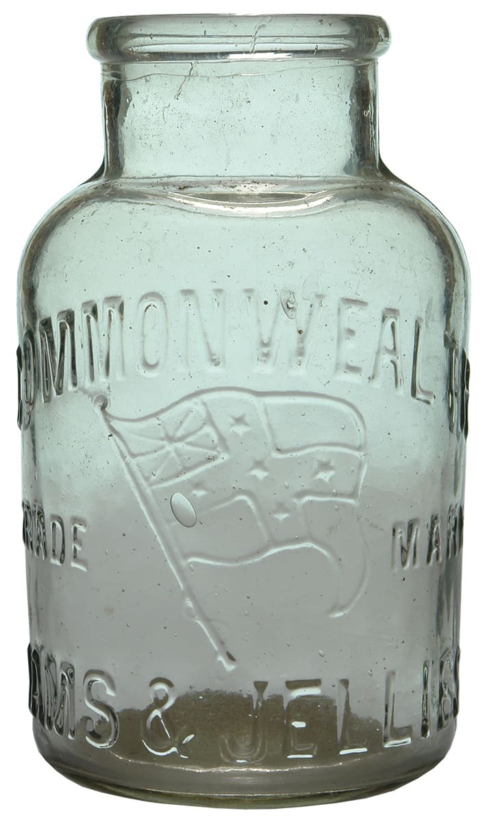 Commonwealth Jams Jellies Flag Jar