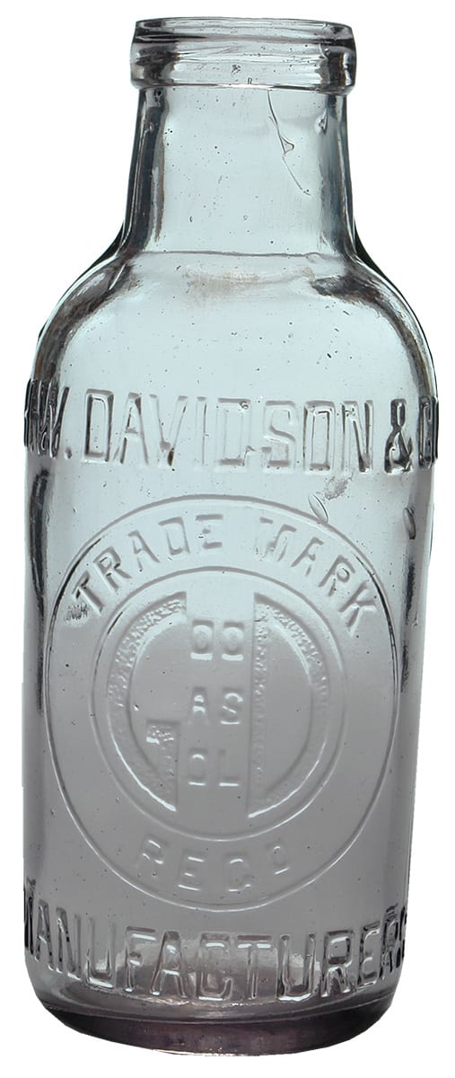 Davidson Good as Gold Pickle Bottle