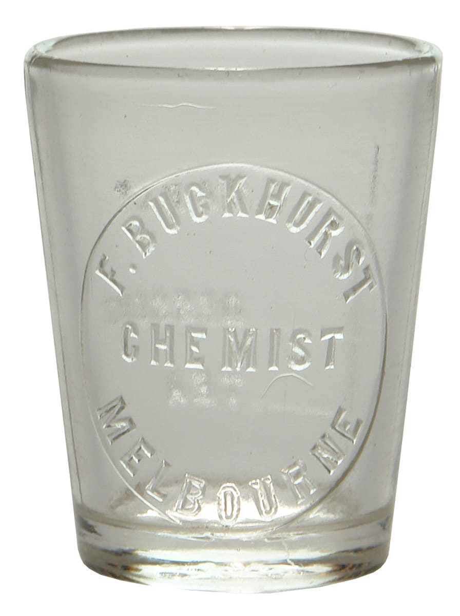 Buckhurst Chemist Melbourne Medicine Dose Glass