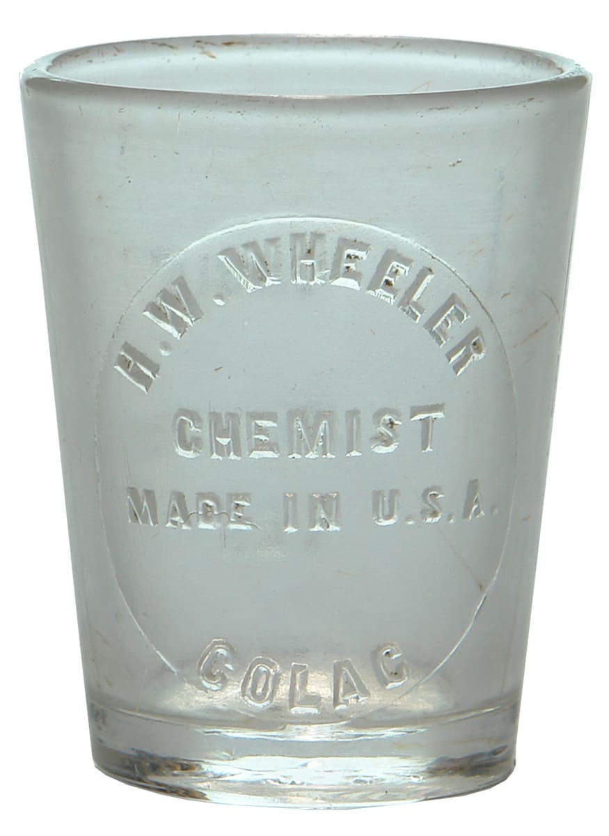 Wheeler Chemist Colac Chemist Dose Cup