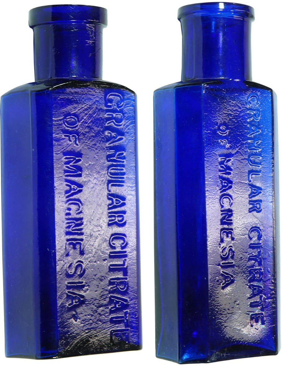 Granular Citrate Magnesia Blue Bottles