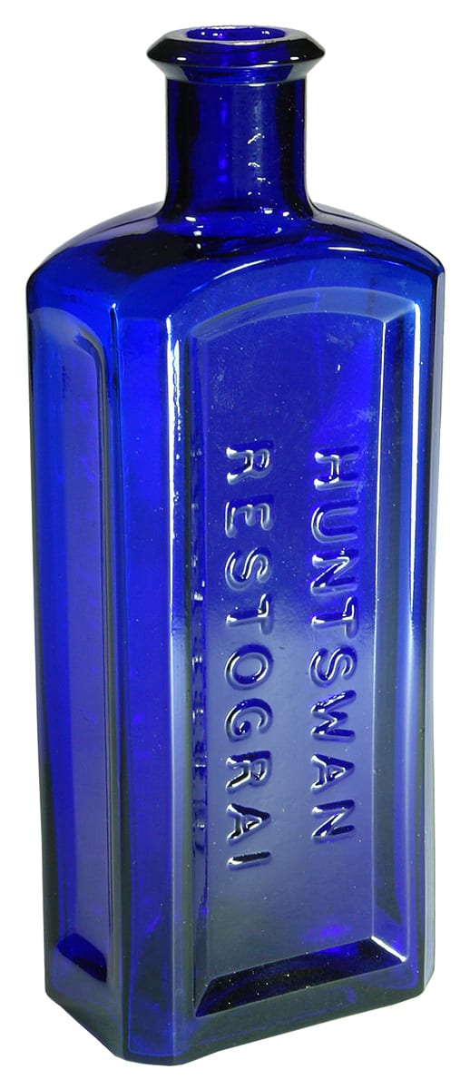 Huntswan Restograi Cobalt Blue Bottle