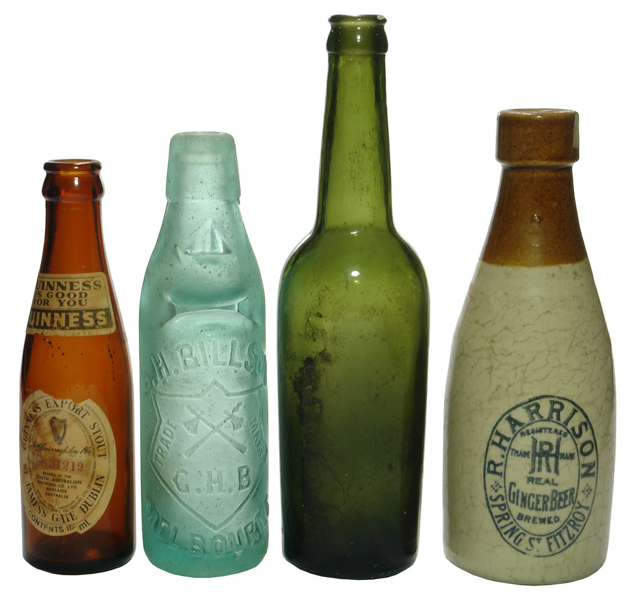 Collection Antique Bottles