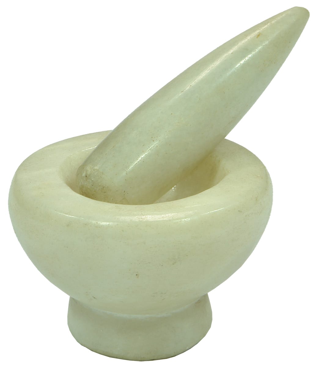 Alabaster Mortar Pestle