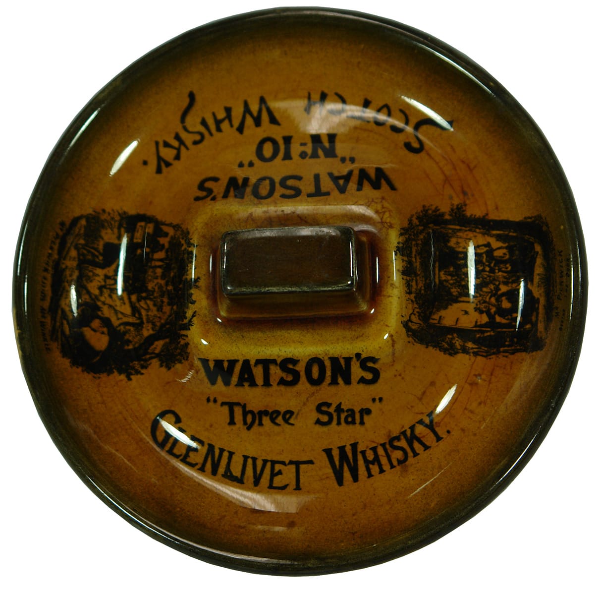 Watson's Number 10 Scotch Whisky Glenlivet Matchstriker