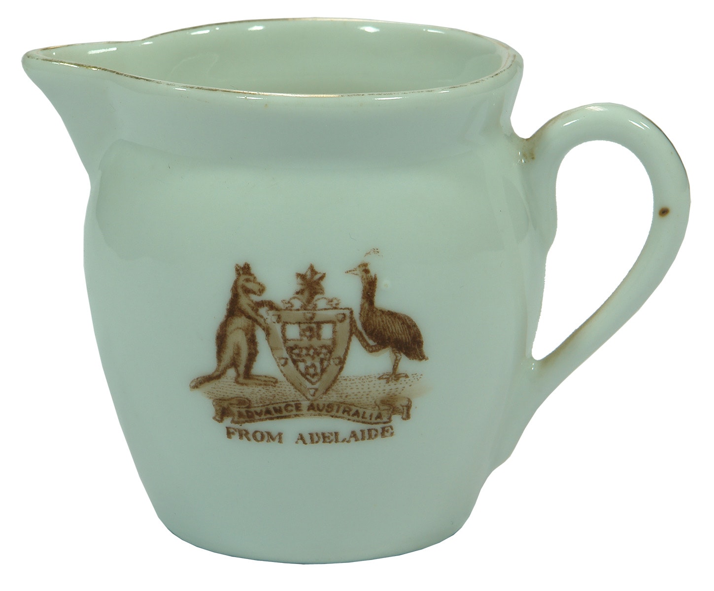 Adelaide Coat Arms Souvenir Ceramic Jug