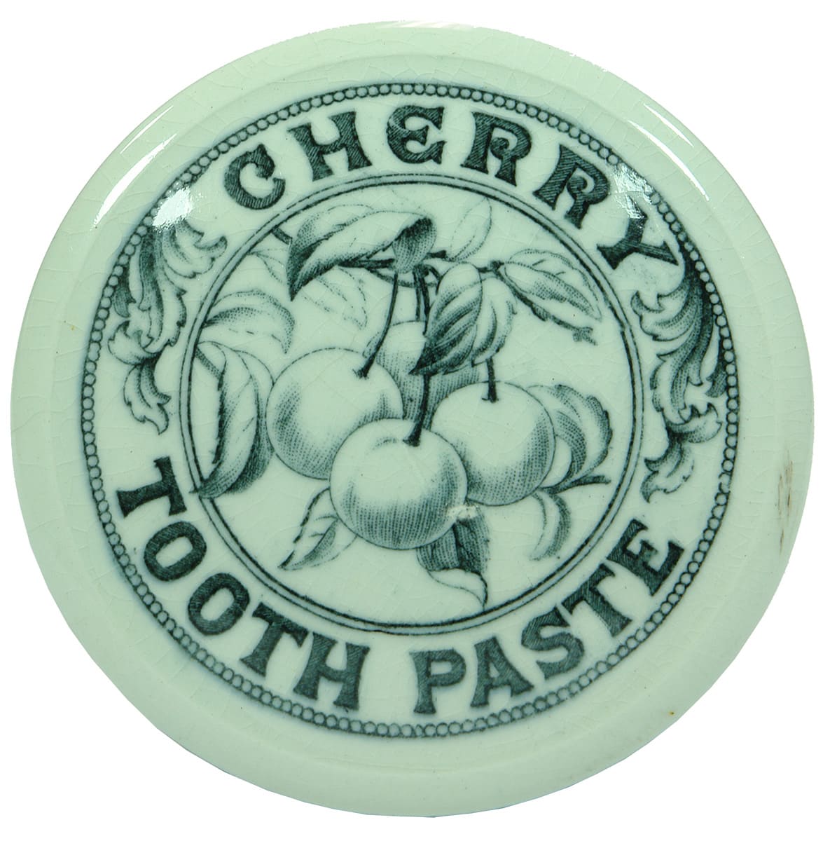 Cherry Tooth Paste Pot Lid