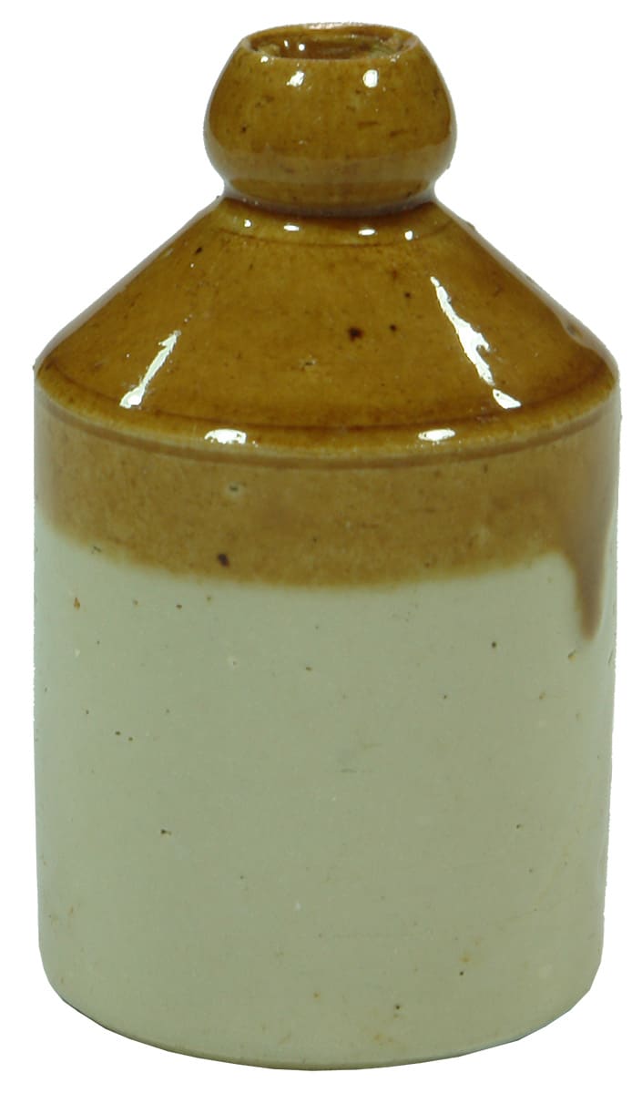 Miniature Stoneware Whisky Demijohn