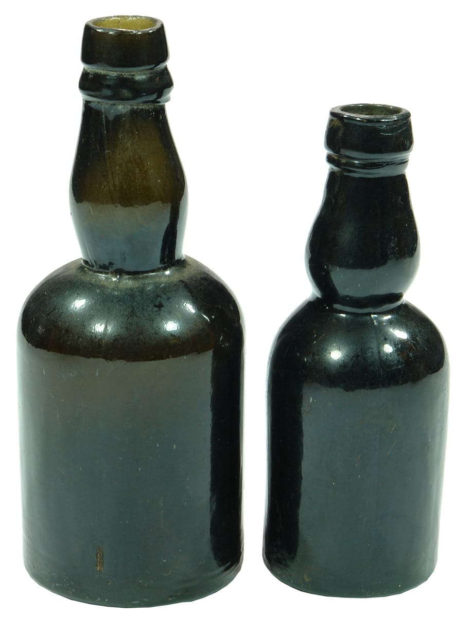 Sample Black Glass Bottles