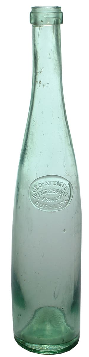 Ayliffe Dursley Sealed Glass Bottle