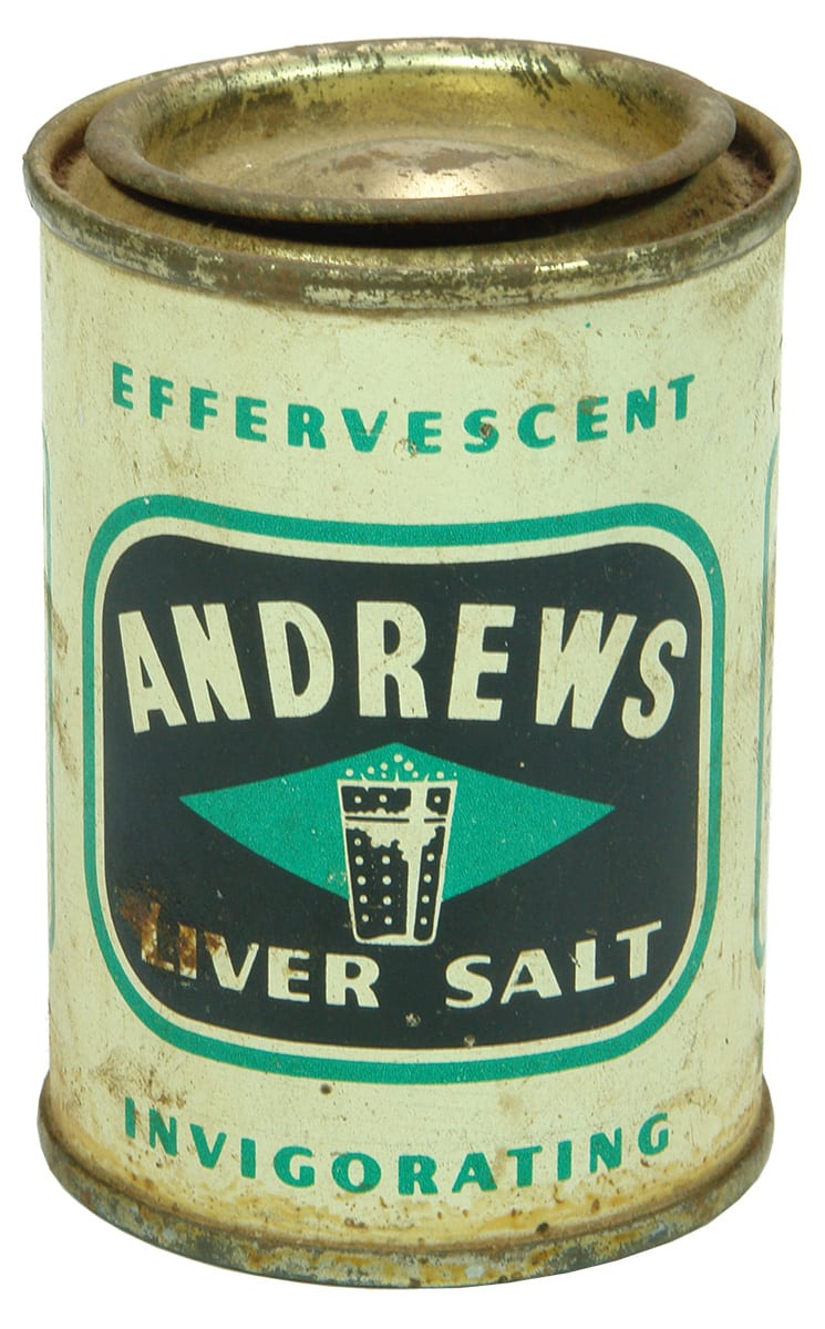 Effervescent Liver Salt Andrews Tin