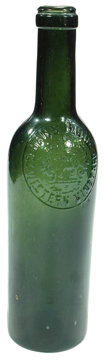 Hans Irvine Great Western Claret Bottle