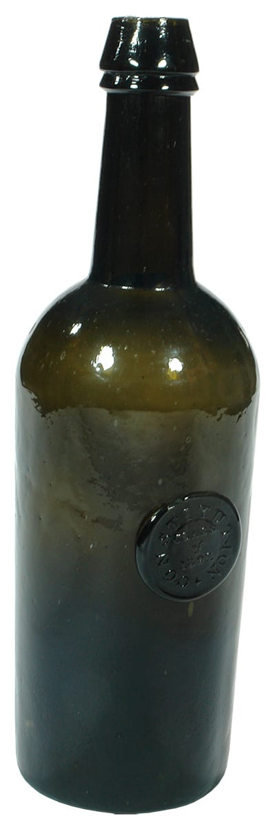 Constitution Class of 1802 American Sealed Wine Bottle