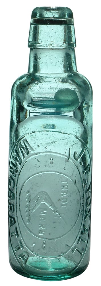 Yoxall Wangaratta Dagger Antique Codd Marble Bottle