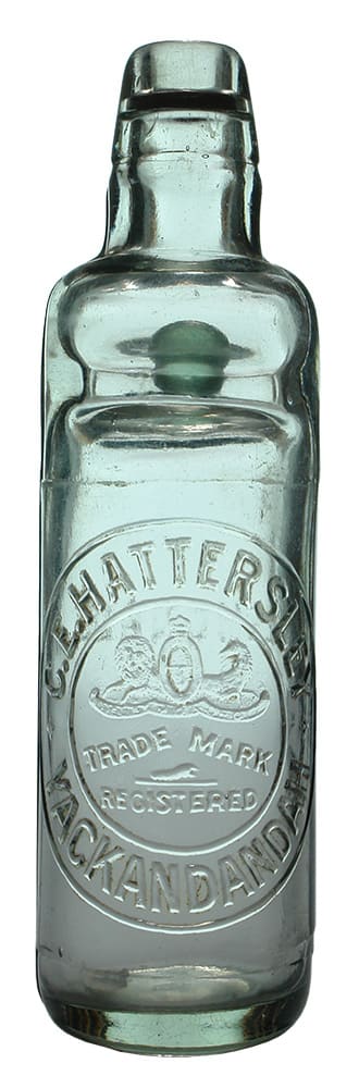 Hattersley Yackandandah Vintage Codd Bottle