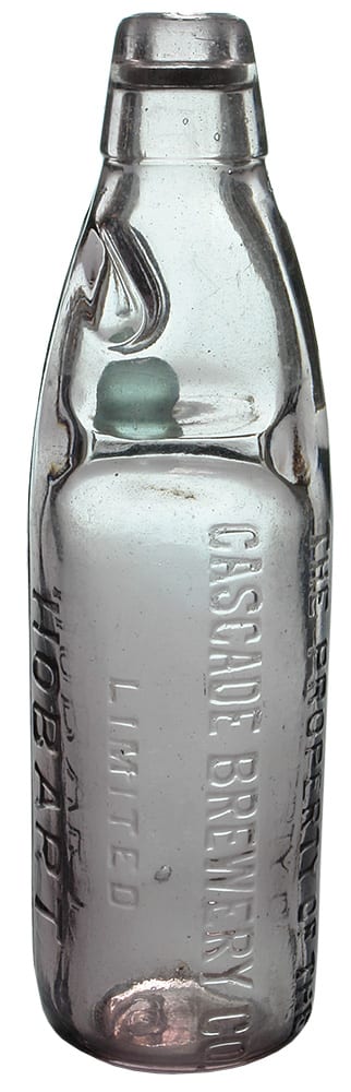 Cascade Brewery Hobart 1910 Codd Bottle