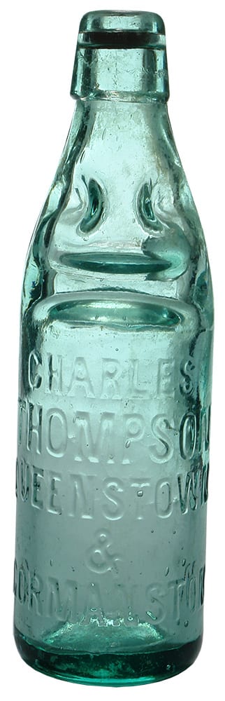 Charles Thompson Queenstown Gormanston Codd Marble Bottle