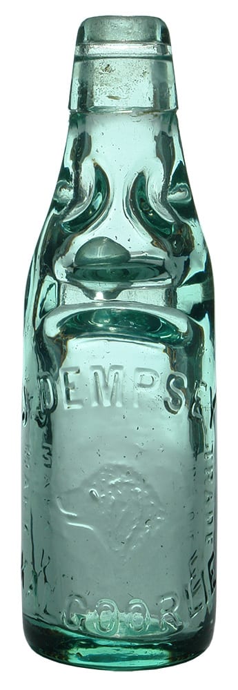 Dempsey Kalgoorlie Old Codd Marble Bottle