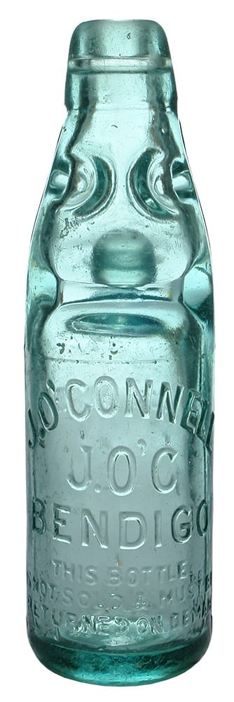 O'Connell Bendigo Soda Water Codd Bottle
