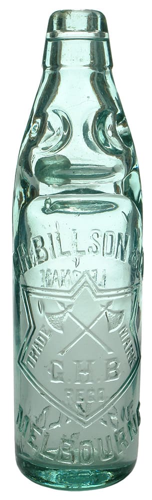 Billson Melbourne Hatchets Codd Marble Bottle