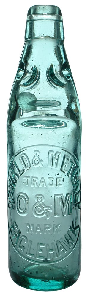 Oswald Metcalf Eaglehawk Codd Marble Bottle