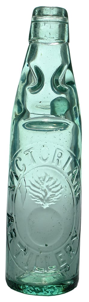 Victorian Artillery Queenscliff Codd Marble Bottle
