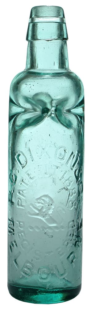 Dixon Scotts Patent Melbourne Antique Bottle