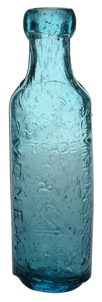 Summons Sydney Blue Kangaroo Soda Bottle