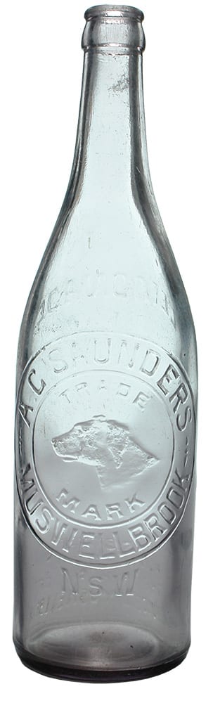 Saunders Muswellbrook Lemonade Crown Seal Bottle