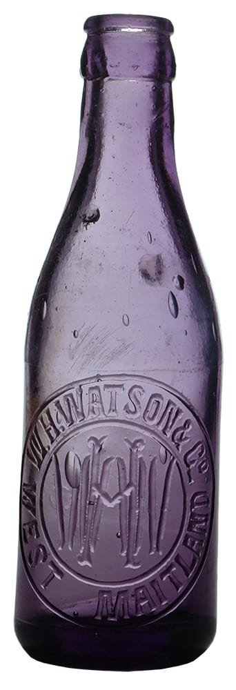Watson West Maitland Purple Crown Seal Bottle